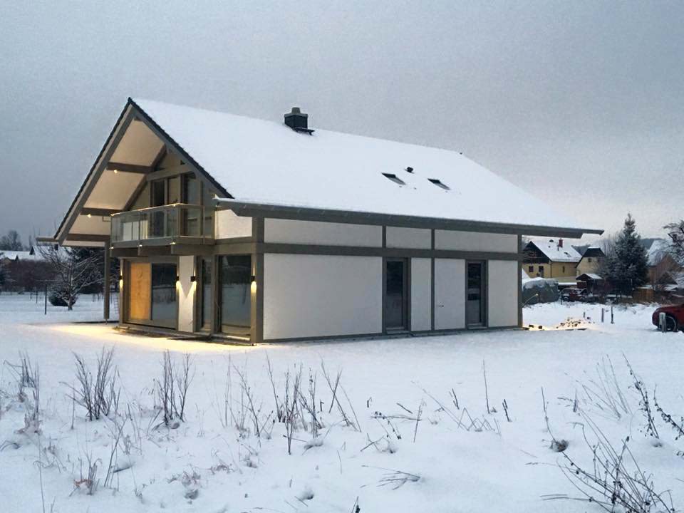 Fachwerkhaus Pirna Pratzschwitz Seewiesen - Winter